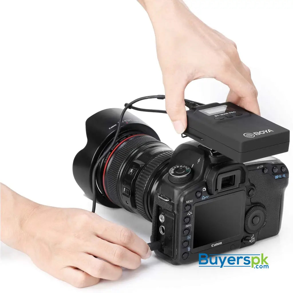 Boya Rx8 Pro Dual Channel Wireless Receiver Microphone - Price in Pakistan Boya Rx8 Pro Dual Channel Wireless Receiver Microphone - Price in Pakistan
